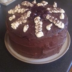 A picture of Black Forest Cake.