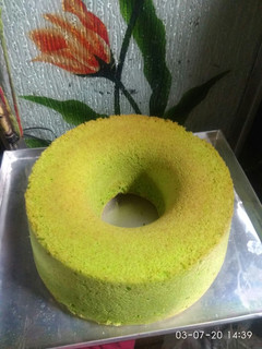 Foto resep Bolu pandan Santan