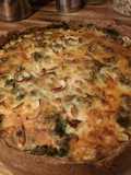 Quiche mit Grünkohl und Porree