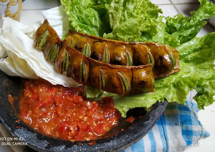 makanan Sambel lalapan yang Lezat