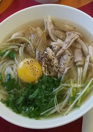 A picture of Phở Gà.