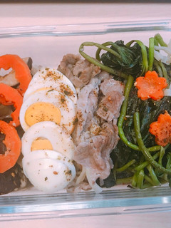 醬燒香菇便當(減醣料理) 的食譜成品照片