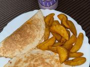 Una foto de wraps cerdo
