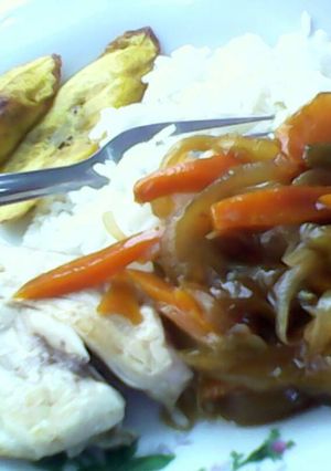 Una foto de Ensalada agridulce