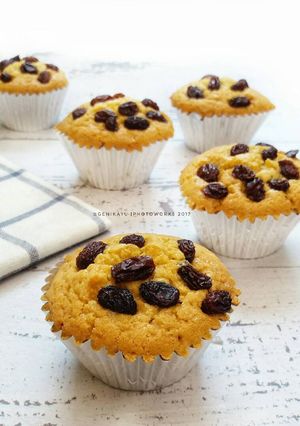 Foto resep Vanilla Raisin Muffin
