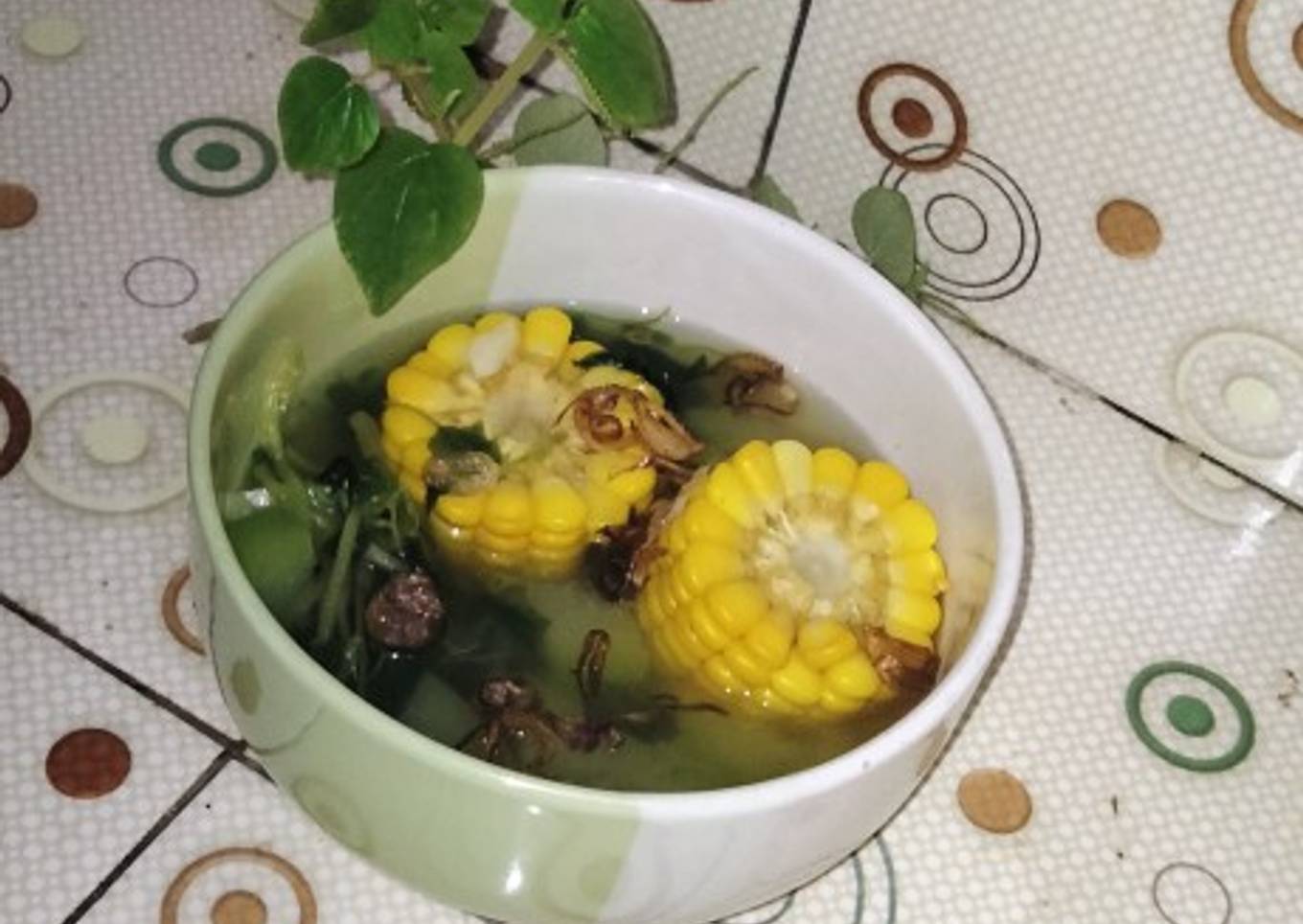 Sayur bening sirih cina