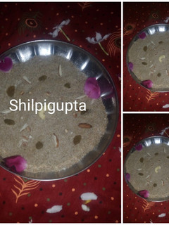 धनिया पंजीरी (dhaniya panjiri recipe in Hindi) रेसिपी मुख्य फोटो