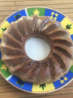 Una foto de Flan ligero al microondas