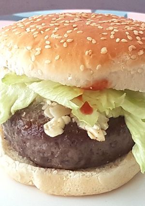 Foto principal de Doble Cheese burger de Queso Azul y escamas de Parmesano