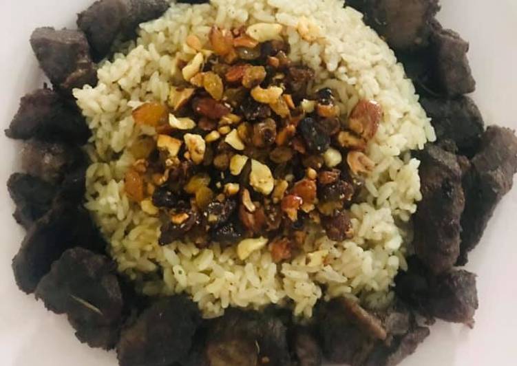 Easiest Way to Prepare Quick Kaltha Rice with Beef 🥩
