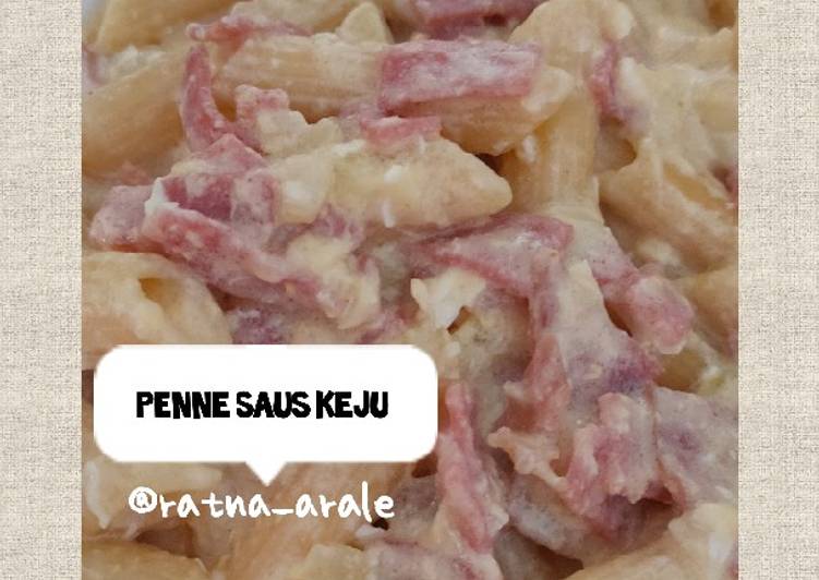 Bumbu Penne Saus Keju | Langkah Membuat Penne Saus Keju Yang Enak Banget