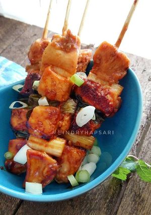 Foto resep Dakkochi닭꼬치 "Korean chicken skewer" #pr_asianfood