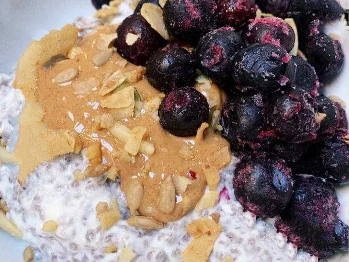 Easy Way Make Vanilla Ice Cream with Chia Seed Pudding the Delicious Appealing