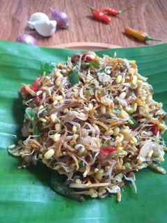 Foto resep Tumis Tauge Teri Nasi