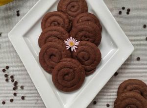 Una foto de Galletas de chocolate🍫 y banana 🍌