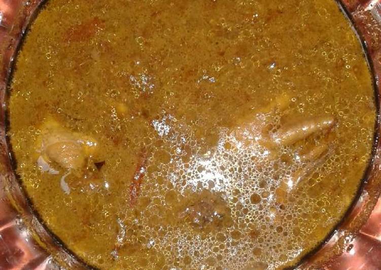 Cara termudah untuk Musim Gugur Makan di DimeSemur ayam