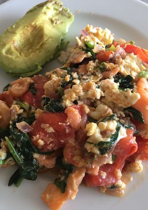 A picture of Breakfast for one.