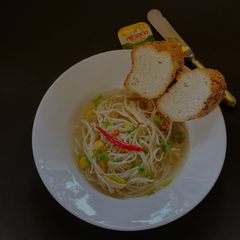 Hot & Sour Chicken Noodle Soup A picture of Hot & Sour Chicken Noodle Soup.