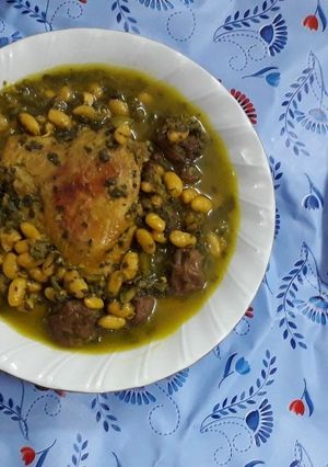 عکسی از دستور آلو اسفناجِ عزیزم😍