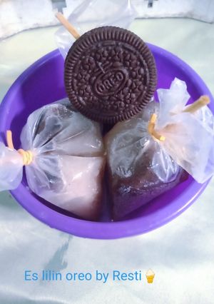 Foto resep Es lilin oreo