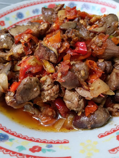 Foto resep Oseng mercon ati ampela