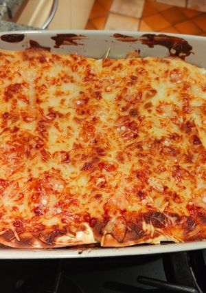 Une photo de Lasagnes à la bolognaise faciles