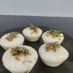 A picture of Sama Rice Dhokla.