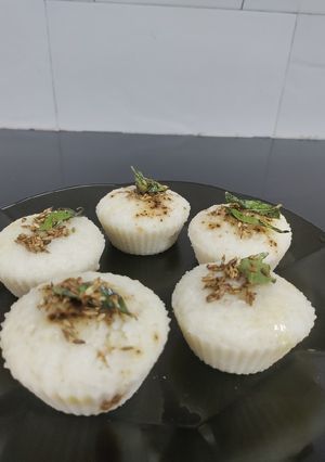 A picture of Sama Rice Dhokla.