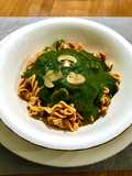 Salsa verde de zapallito y acelga