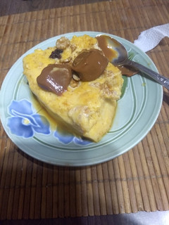 Una foto de Budín de pan