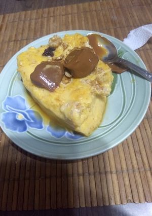 Una foto de Budín de pan