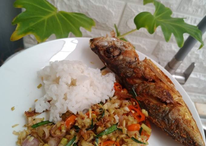 Resep Kembung Sambal Matah Anti Gagal