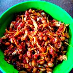 รูปของ Sambel Teri Kacang