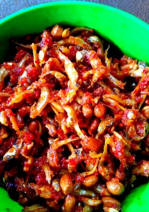 Foto resep Sambel Teri Kacang