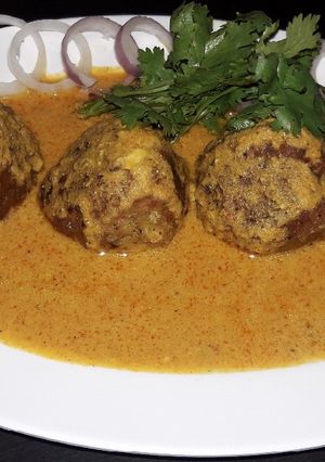 A picture of Jackfruit kofta.