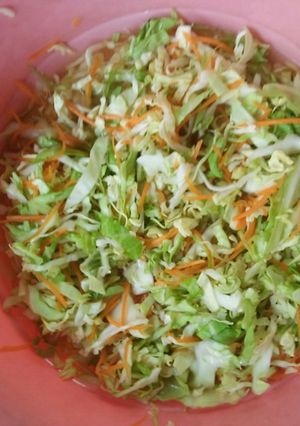 Hình của món Bắp cải muối.