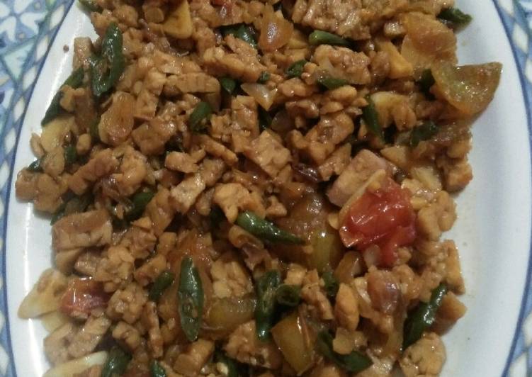 Resep Tumis tempe cabe hijau, Lezat