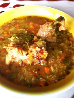 Una foto de Sopa de espinazo de cerdo con repollo 🐷