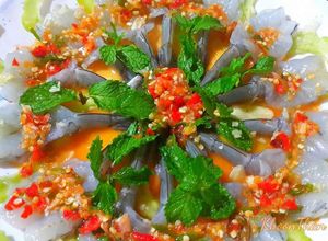 รูปของ กุ้งแช่น้ำปลาโซดามะนาว