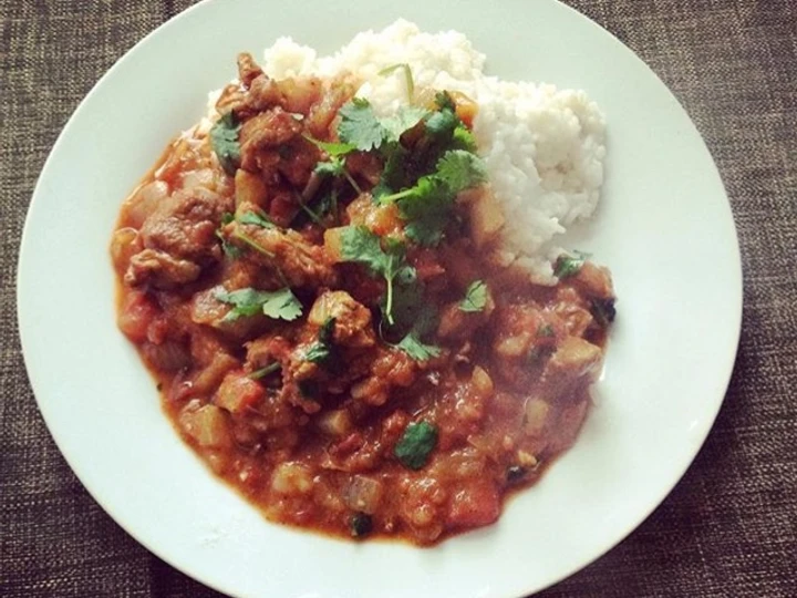 How To Make Daging Kambing Pedas &amp;amp; Nasi Kelapa which Delicious