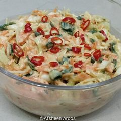 A picture of Mexican Coleslaw.