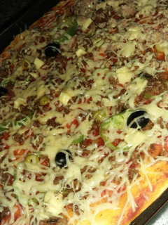 صورة لوصفة بيتزا
