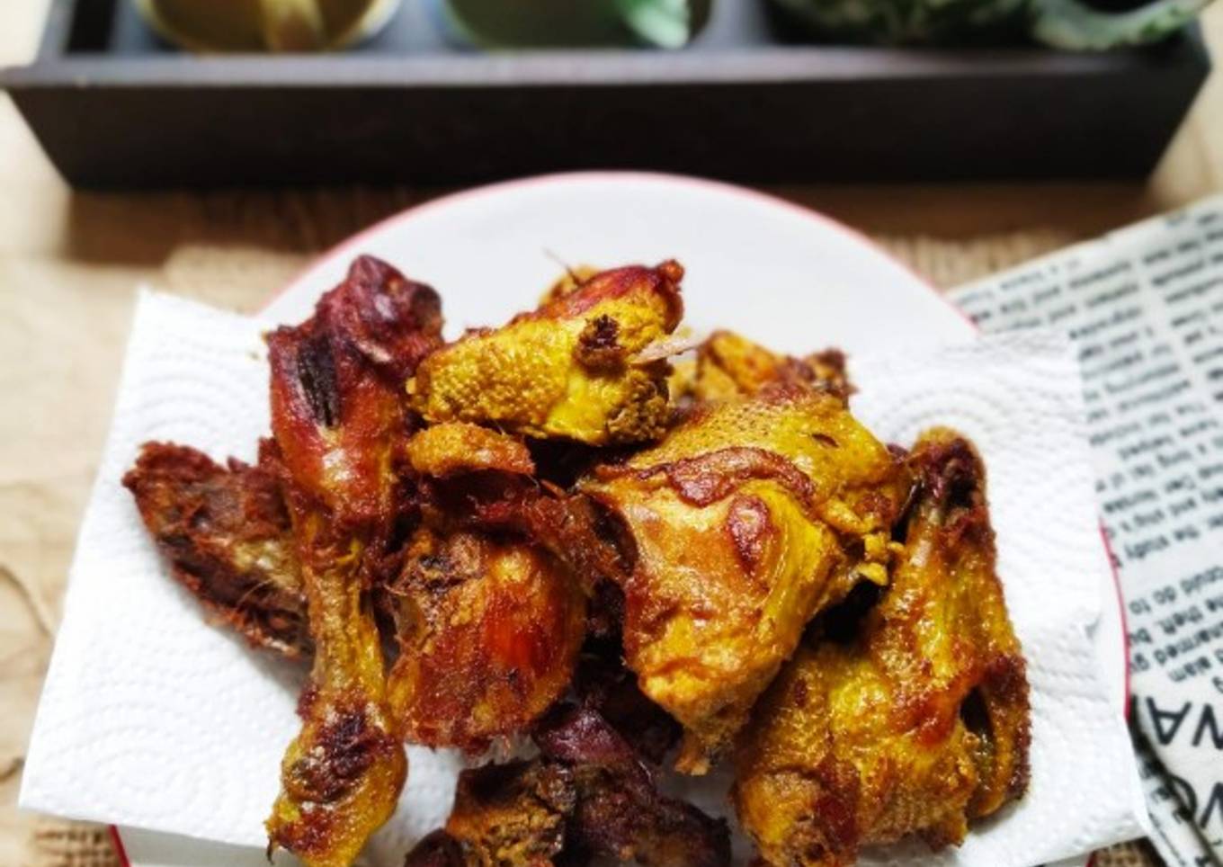 Ayam Goreng Pejantan (Bumbu ungkep Jadi)