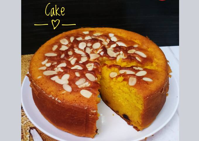 Resep Cake Labu Kuning Pumpkin Cake Oleh Eddelwys Ivone Cookpad