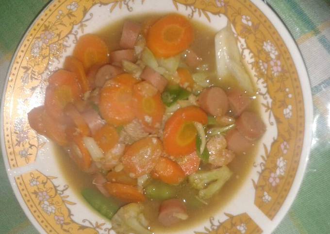 Resep (#PR_aneka semur) Semur sayur, Enak