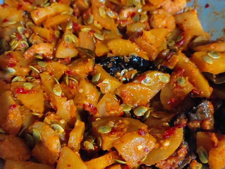 Easy Ways Prepare Recipes Sambal goreng kentang, udang, petai cina the So Delicious Appealing.