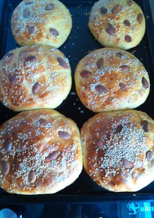 عکسی از دستور نان مغز دار
