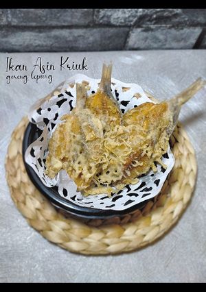 Foto resep Ikan Asin Kriuk Goreng Tepung
