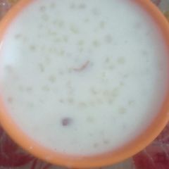 A picture of Sabudana kheer.