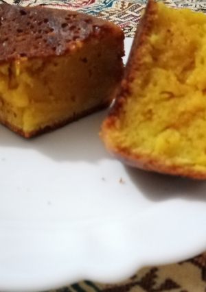 عکسی از دستور کیک هویج قابلمه ای